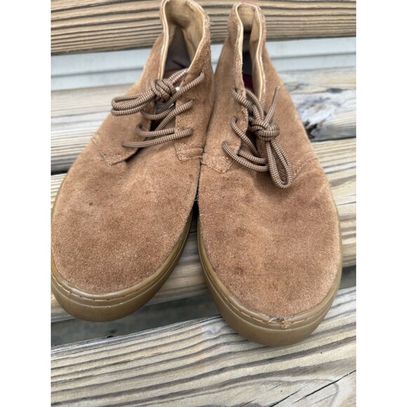 WeSC Men’s Chukka Leather Sneaker Sz 10D Brown Retail $99 - Picture 5 of 8